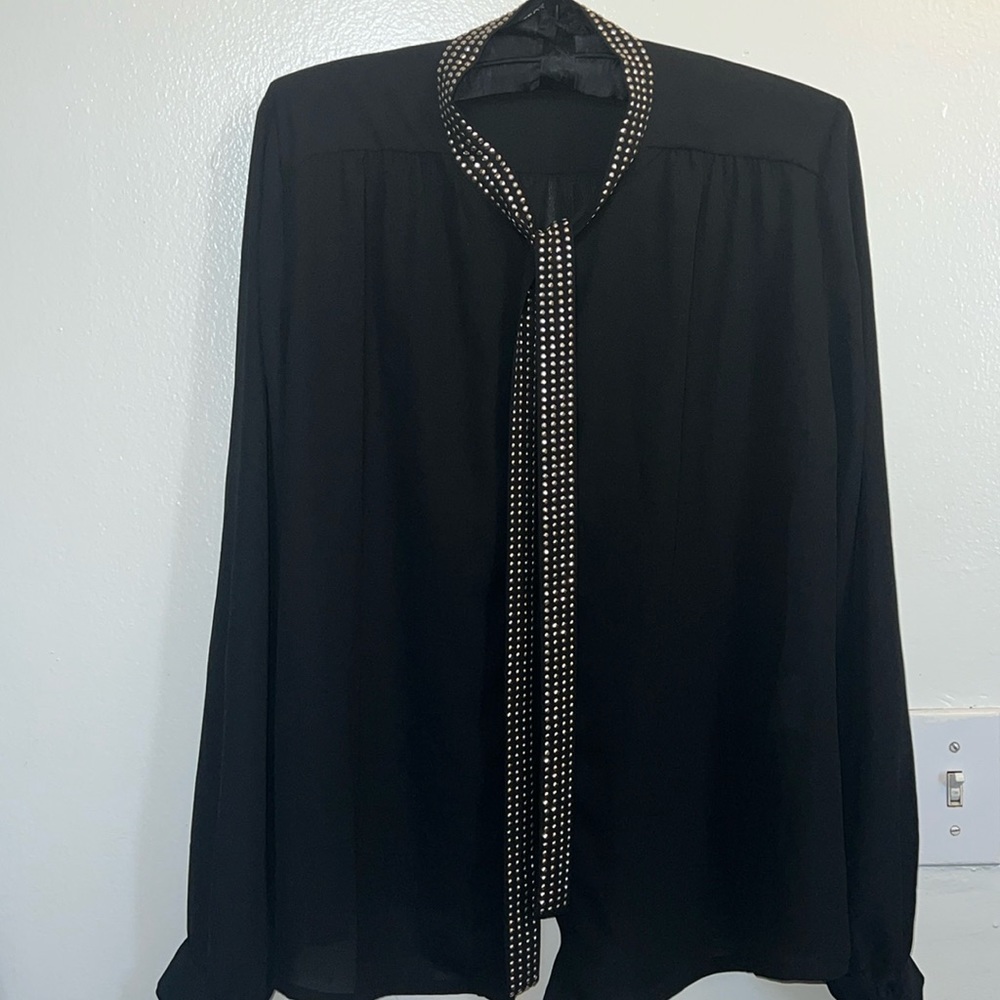 Elegant black blouse size G /L